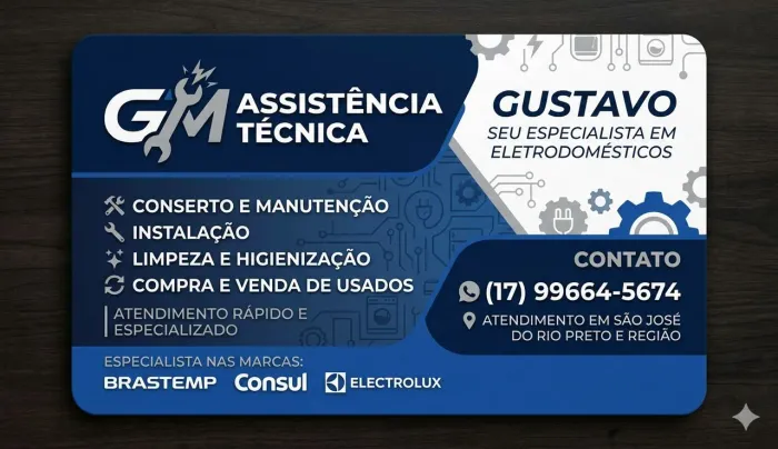 Assistência Técnica de Maquinas de lavar