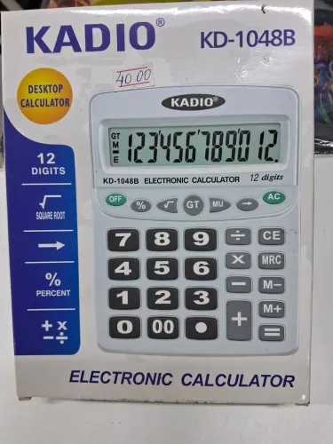 Calculadora Kadio KD-1048B 12 digitos