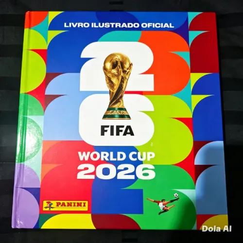 Album copa dura panini copa do mundo 2026 completo 