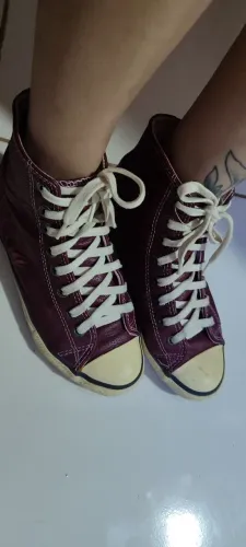 ALL star cano médio Coca Cola Tam 38