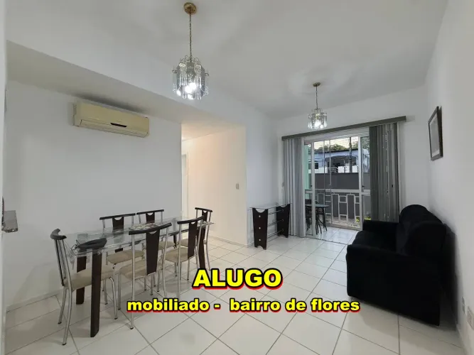 Residencial Astúrias Em Flores / Apartamento 2 Quartos Sendo 1 Suíte, 95% Mobiliado e Clim