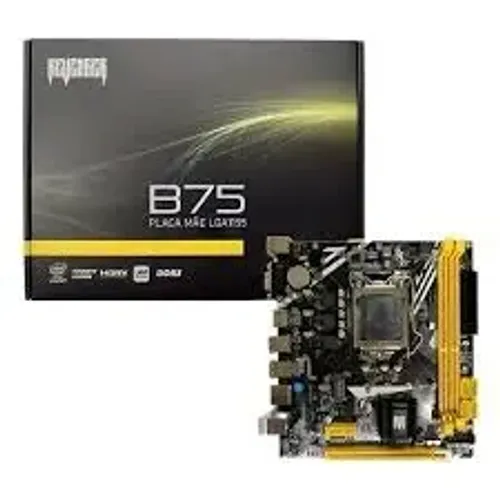 Placa Mãe B75 DDR3 GIGABIT 