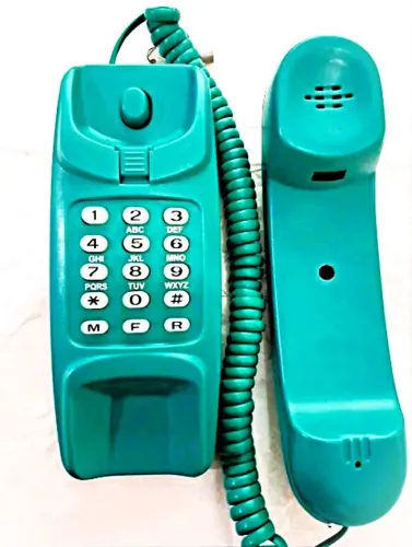 Telefone Gôndola TELEJI KXT-3026X com Bloqueador Cor Verde