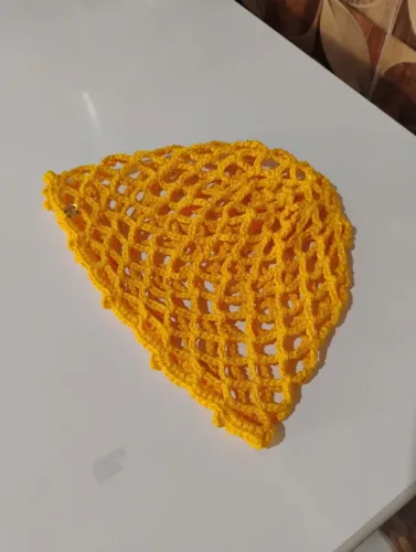 Touca de crochê