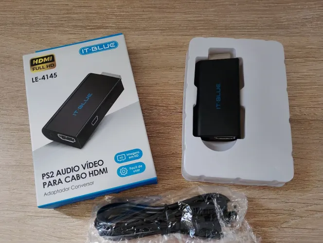 Adaptador Conversor HDMI PS2 PS3