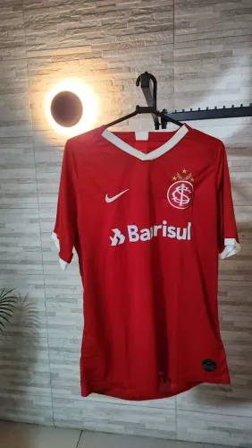 Camisa Internacional Nike Dri-Fit Oficial 2015 Banrisul Vintage Estado Impecável