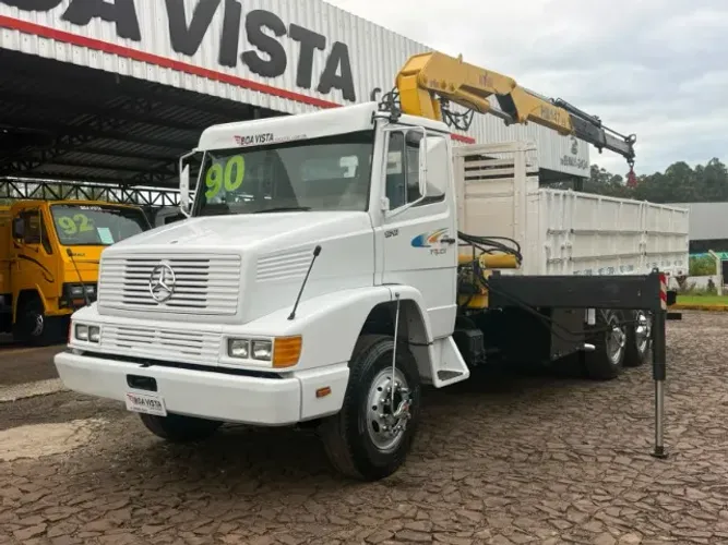 Mercedes Benz/L 1618 1990/1990 - Carroceria Aberta/Munck