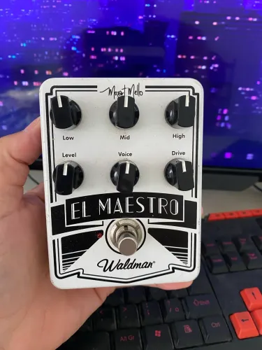 Pedal Simulador Vox/AC-30 1x12 El Maestro Waldman (Clean/Crunch - Distortion)