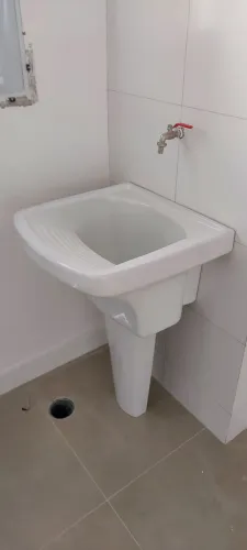 Tanque de Lavar Roupa com Coluna