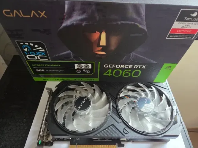 Galax RTX GeForce 4060 8GB 1-Click OC 46NSL8MD8MEX 