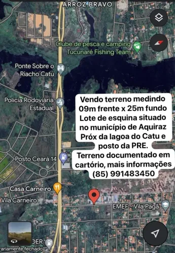 Terreno em Aquiraz 30mil