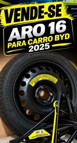 Estepe para BYD ou Ônix