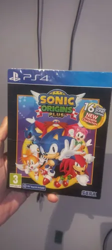 Jogo PS4/PS5 Sonic origins collection 16 jogos completos Novo com ART Book