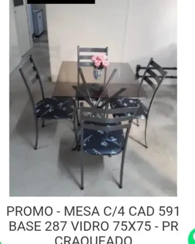 Mesa 04 cadeiras