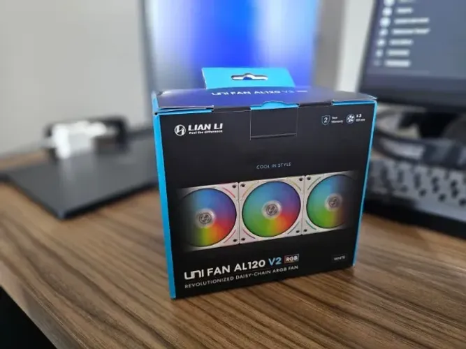 KIT 3 Fans LIAN LI UNI FAN V2 BRANCAS LACRADAS / NOVAS