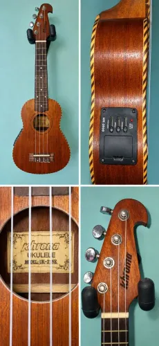 Ukulele Khroma Eletroacústico