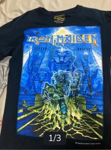 Camiseta Iron Maiden Somewhere Back in Time World Tour 2008
