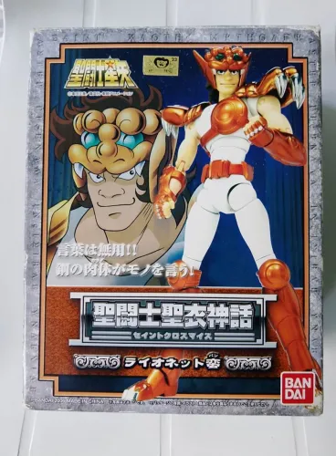 Boneco Cavaleiros do Zodíaco Bandai Cloth Myth 1.0 Ban de Lionet