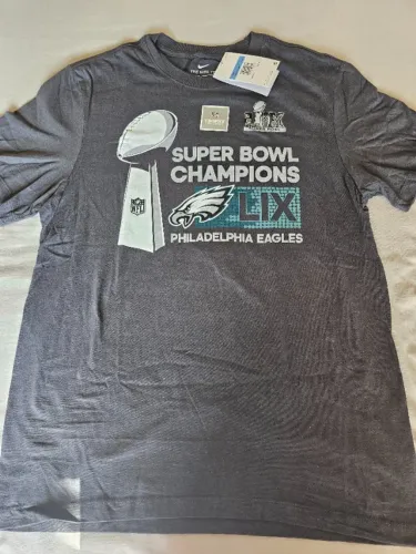Camiseta NFL Philadelphia Eagles Nike Super Bowl LIX Champions