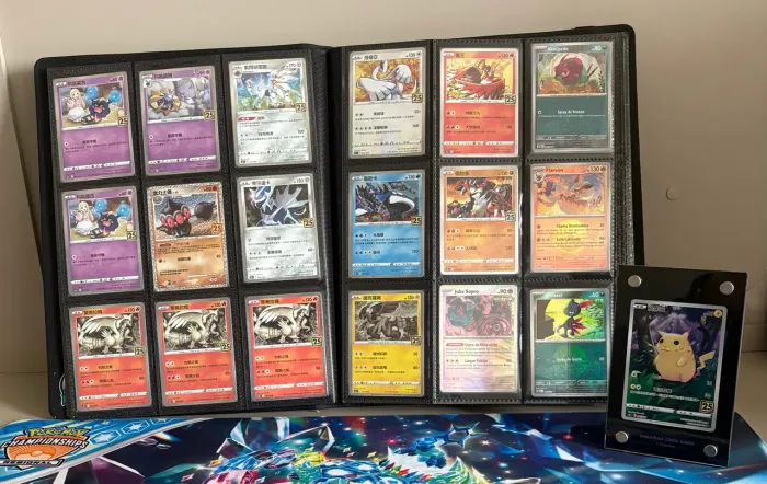 Coleção 25th Chinesa Com Cardbrick exclusivo da Box da Gardevoir de 25th