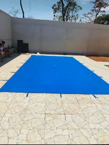 Capa de proteção para piscina com 1,8 de diâmetro