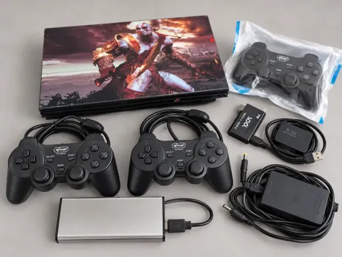 PLAYSTATION 2 PERSONALIZADO GOD OF WAR