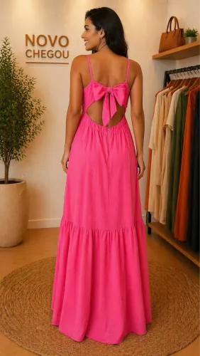 Vestido rosa