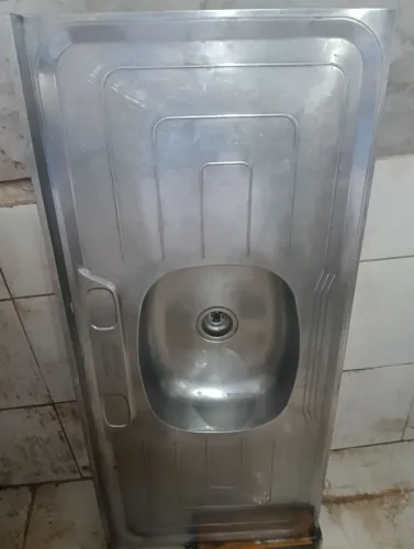 Pia de inox 1.20x0.53