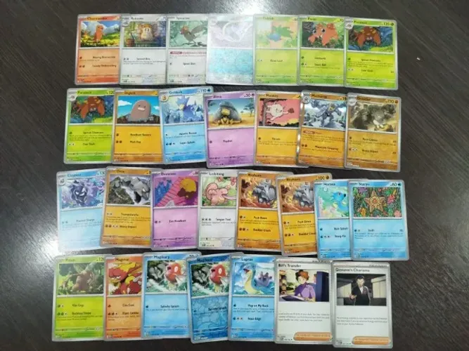 Lote de Cartas Pokemon TCG - 151 EN