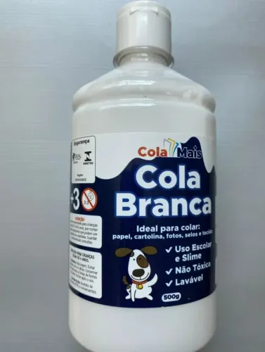 Colar Branca Uso Escolar/Slime 500gr