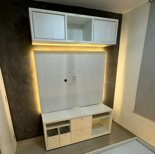 Painel planejado em MDF