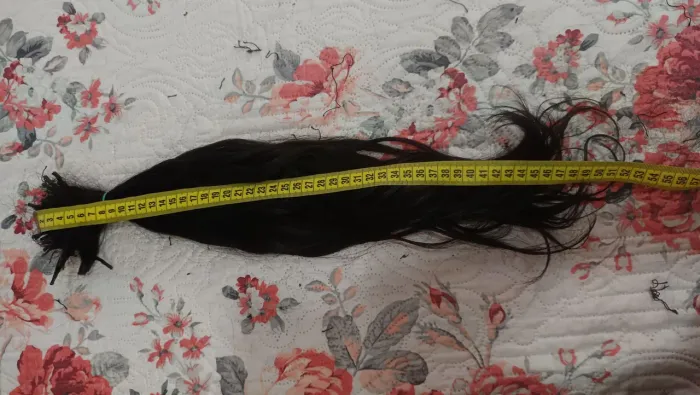 VENDO: Cabelo Humano Natural - 45cm / 123g ?