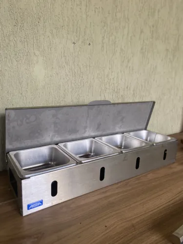 Itens para hambúrgueria e lanchonete FRITADEIRA CONDIMENTADORA