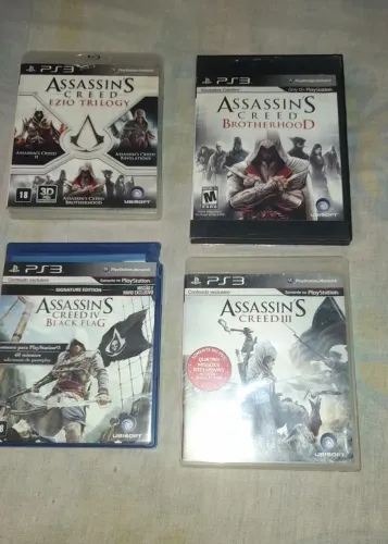 Kit Jogos PS3 novos. Dvds zeros.