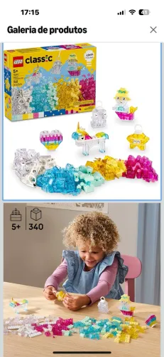 LEGO Classic Caixa Transparente Mágica 11040 (11.040 Peças)