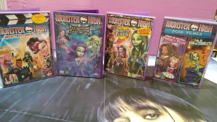 Dvds Monsters High originais