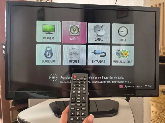 TV / Monitor LG LED 24"