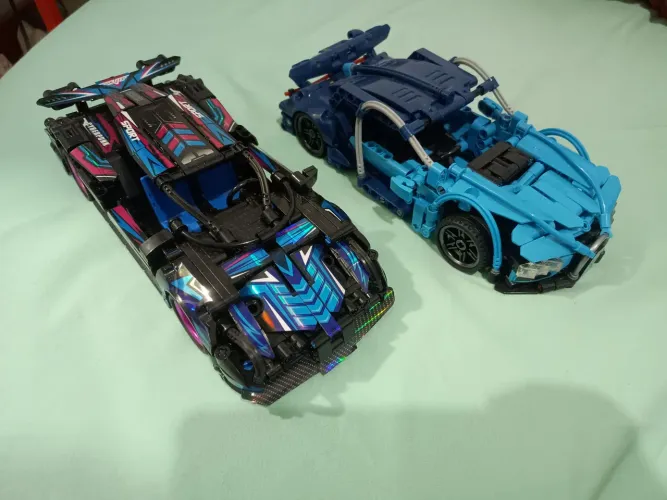 Carro de montar tipo lego