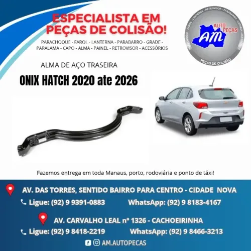 alma traseira ONIX HATCH 20/26