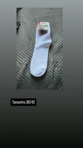 Meia masculina adulto