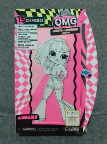 Lol omg lights angles completa original 25cm