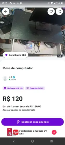 Mesa de computador