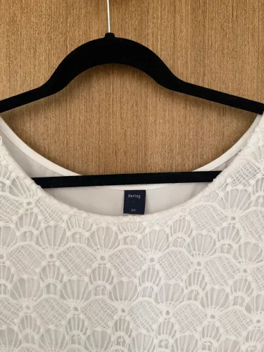 Vestido hering branco tamanho G