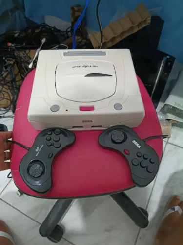 Sega Saturn japonês completo