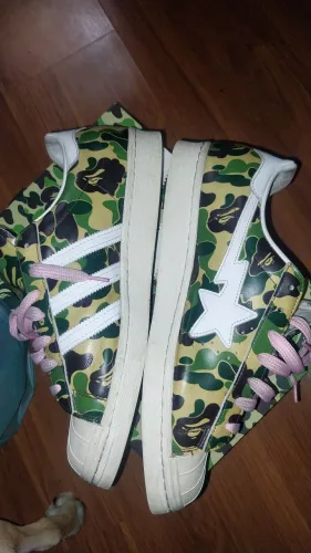 Tenis Bape x Adidas superstar tamanho 43 