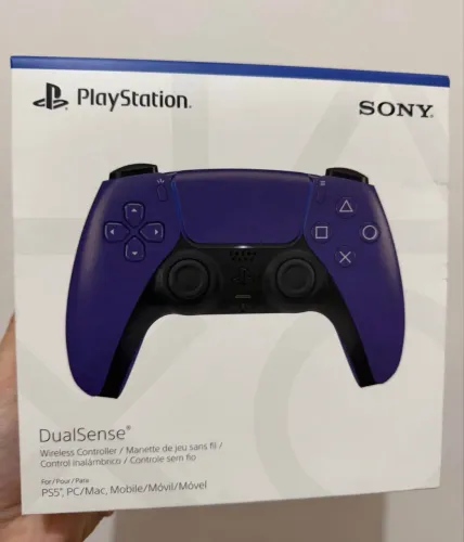 Controle DualSense PS5 - Galactic Purple - Novo lacrado