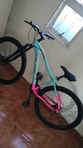 Bicicleta Houston Flower Aro 29 Feminina - 21 Marchas - Shimano - Freio a Disco