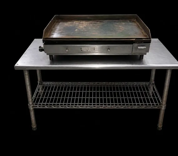 Bancada inox + chapa