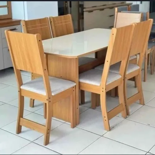 Conjunto de mesa evora com 4 cadeiras