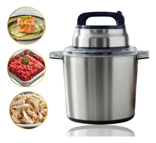 Processador Industrial Meizizi 12L 1200w Inox Profissional